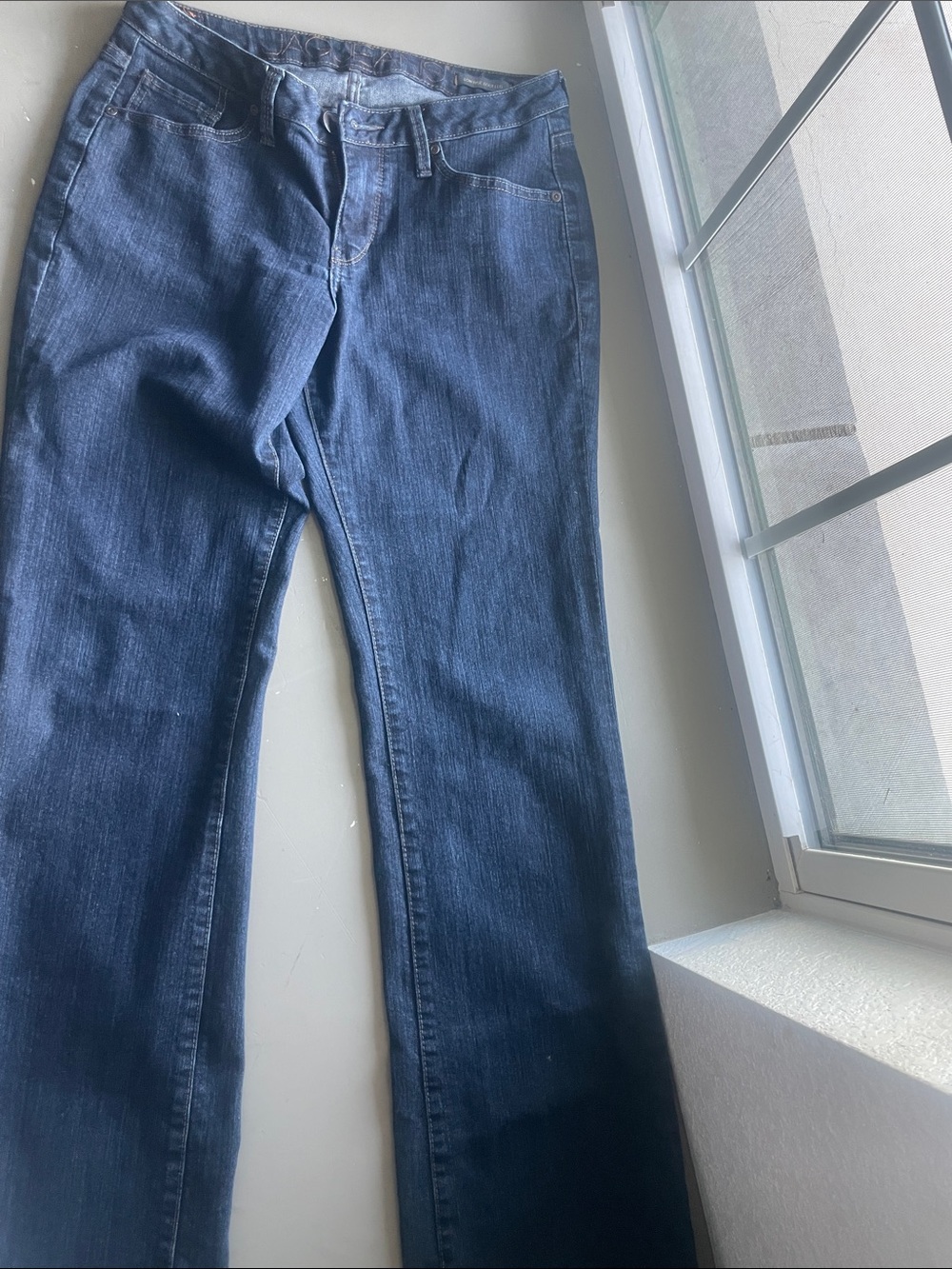 Jag Jeans Dark Wash Low-Rise Bootcut Denim